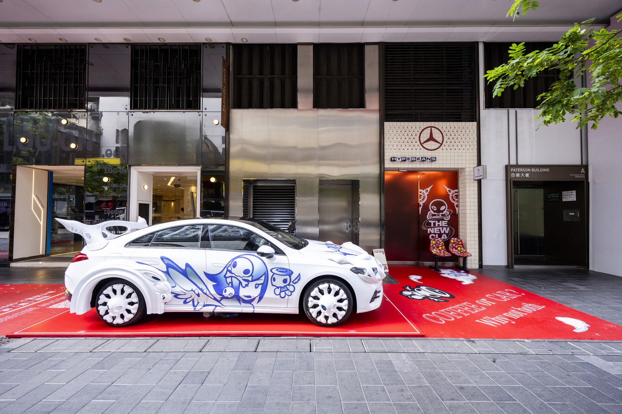 Mercedes-Benz 新世代純電 CLA 強勢登陸銅鑼灣 Fashion Walk 百德新街！聯手人氣藝術家 OFFGOD:TATE 帶來型格 3D 藝術車
