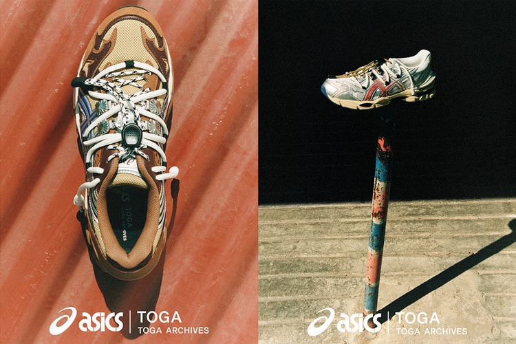 日式工藝邂逅現代結構:ASICS SPORTSTYLE x TOGA ARCHIVES 首次聯名系列鞋款