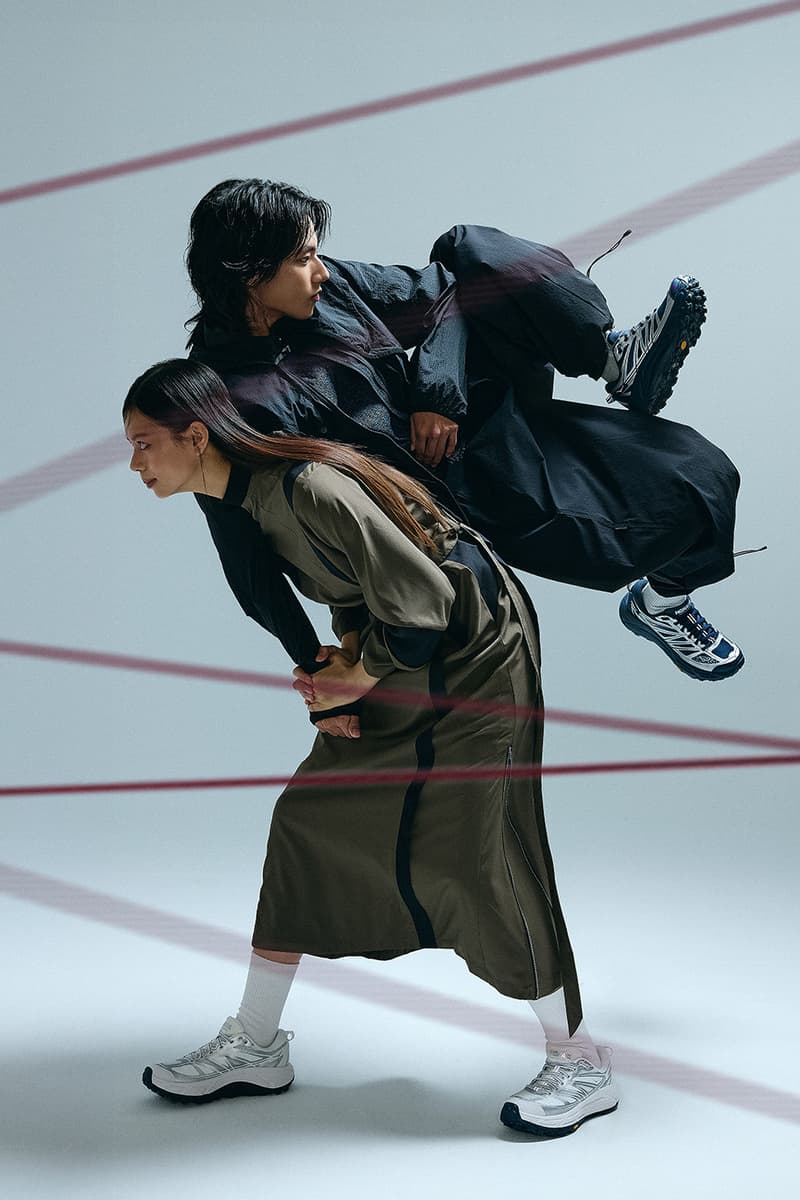 HOKA 攜手 oqLiq 初登台北時裝週，Mafate Lifestyle 重新定義越野能量