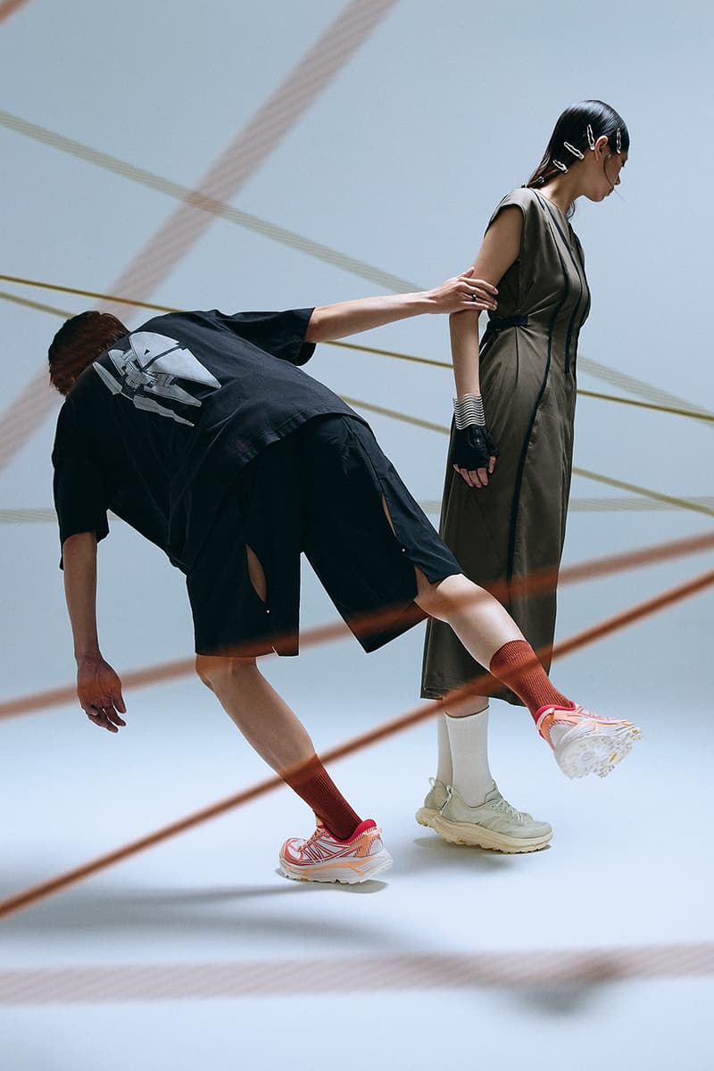 HOKA 攜手 oqLiq 初登台北時裝週，Mafate Lifestyle 重新定義越野能量