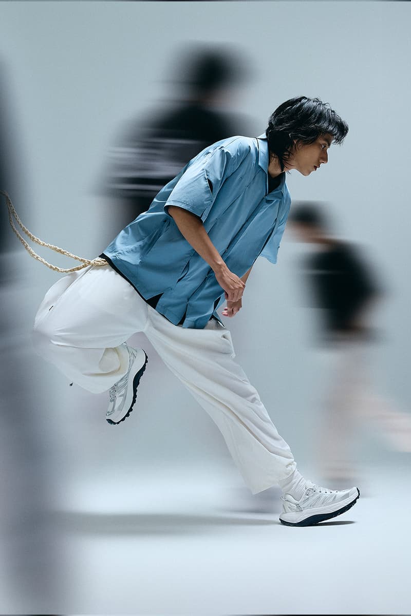 HOKA 攜手 oqLiq 初登台北時裝週，Mafate Lifestyle 重新定義越野能量