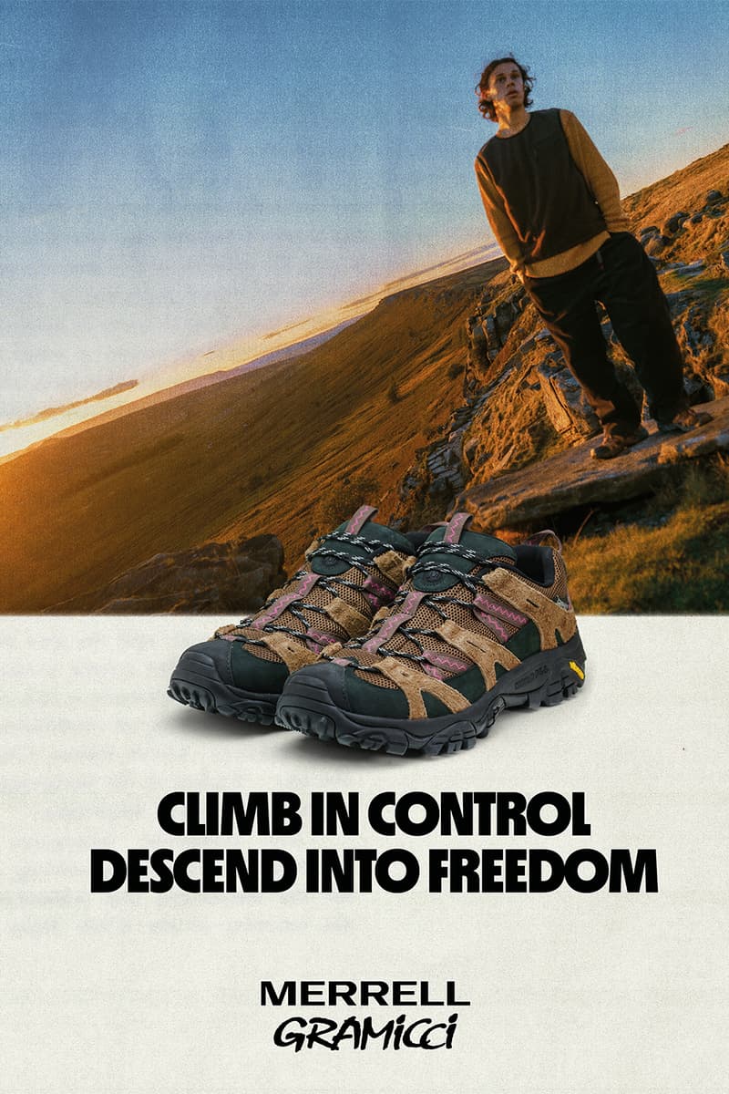 攜手重新詮釋戶外經典：Gramicci x MERRELL Moab 2 Siren 最新聯名鞋款