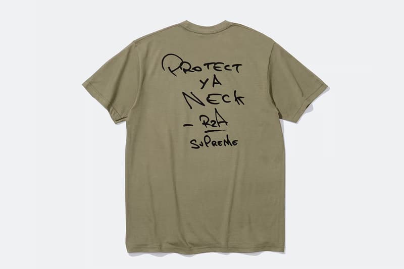 Supreme 攜手傳奇嘻哈團體 Wu-Tang Clan 打造 2025 年秋季聯名系列