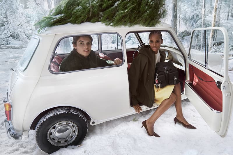 Prada 2025 Holiday 系列形象廣告，讚頌雋永且跨越世代的傳統「回家」