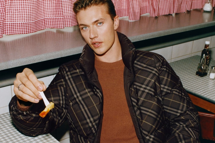 Lucky Blue Smith 主演 Burberry 全新外套形象廣告