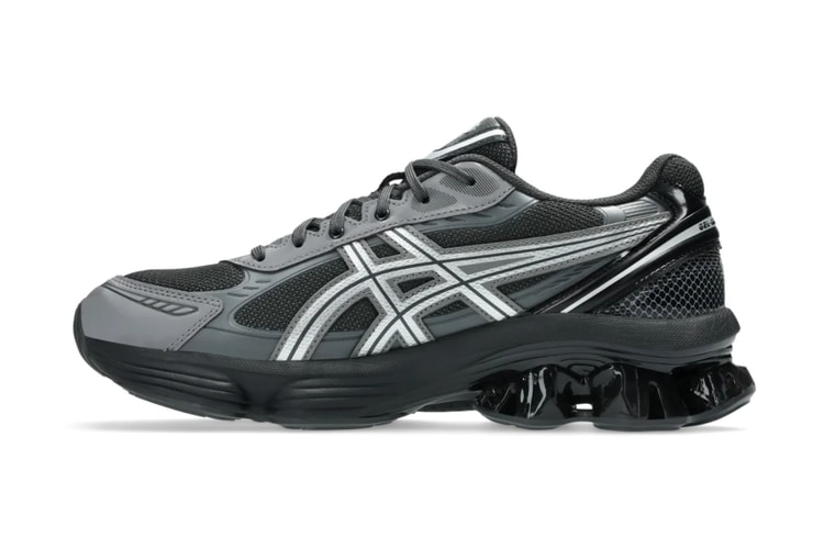 ASICS GEL-KINETIC FLUENT 最新配色「Graphite Grey/Pure Silver」正式登場