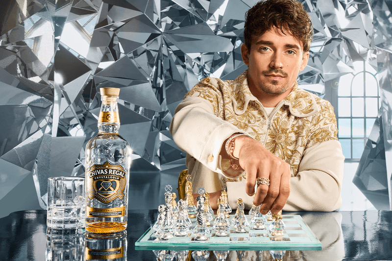 Hypebeast 專訪 Charles Leclerc 探討 Chivas Regal 話題威士忌新作「Crystalgold」