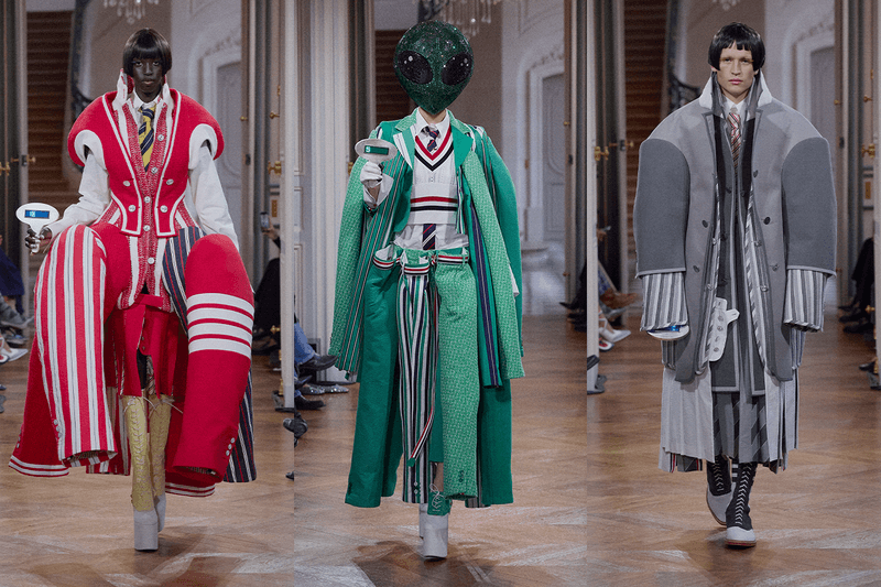 外星人入侵巴黎時裝週，Thom Browne 2026 春夏系列大秀正式登場