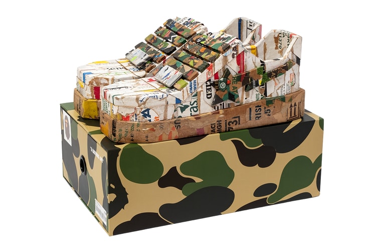 BAPE GALLERY Shanghai x 儀間朝龍 新展:以升級再造強調可持續理念