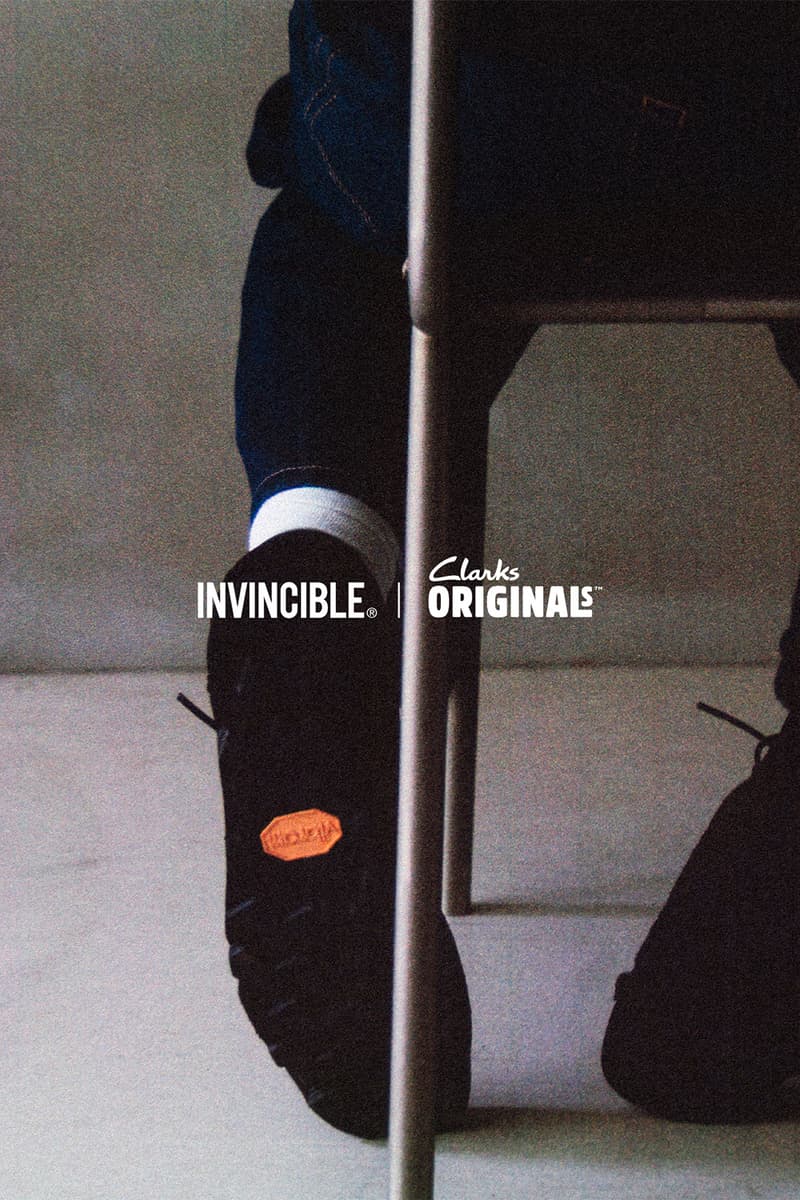 INVINCIBLE® 首度攜手 Clarks Originals 推出聯名企劃