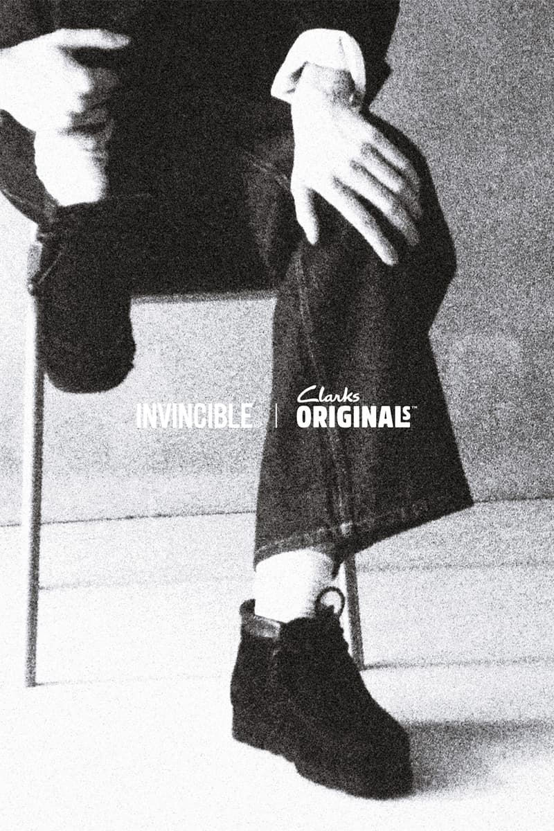 INVINCIBLE® 首度攜手 Clarks Originals 推出聯名企劃