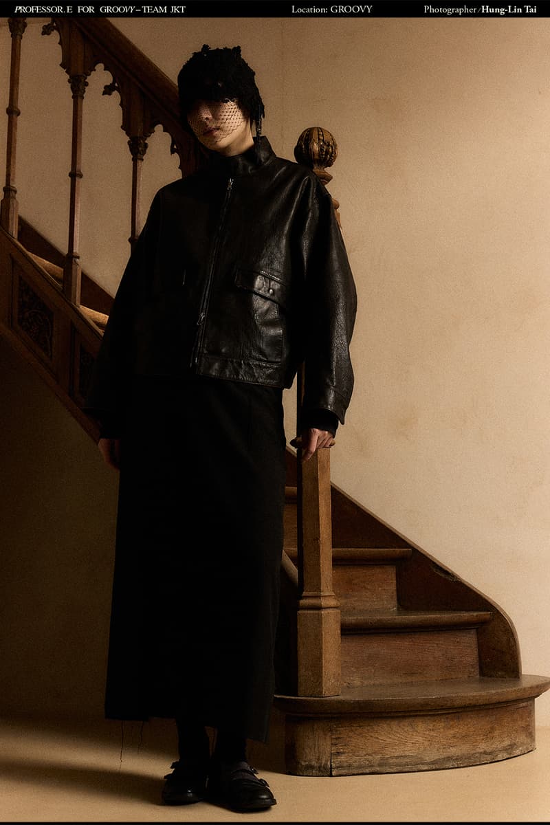 GROOVY 首次攜手 Professor.E 打造限定款式「TEAM JKT」