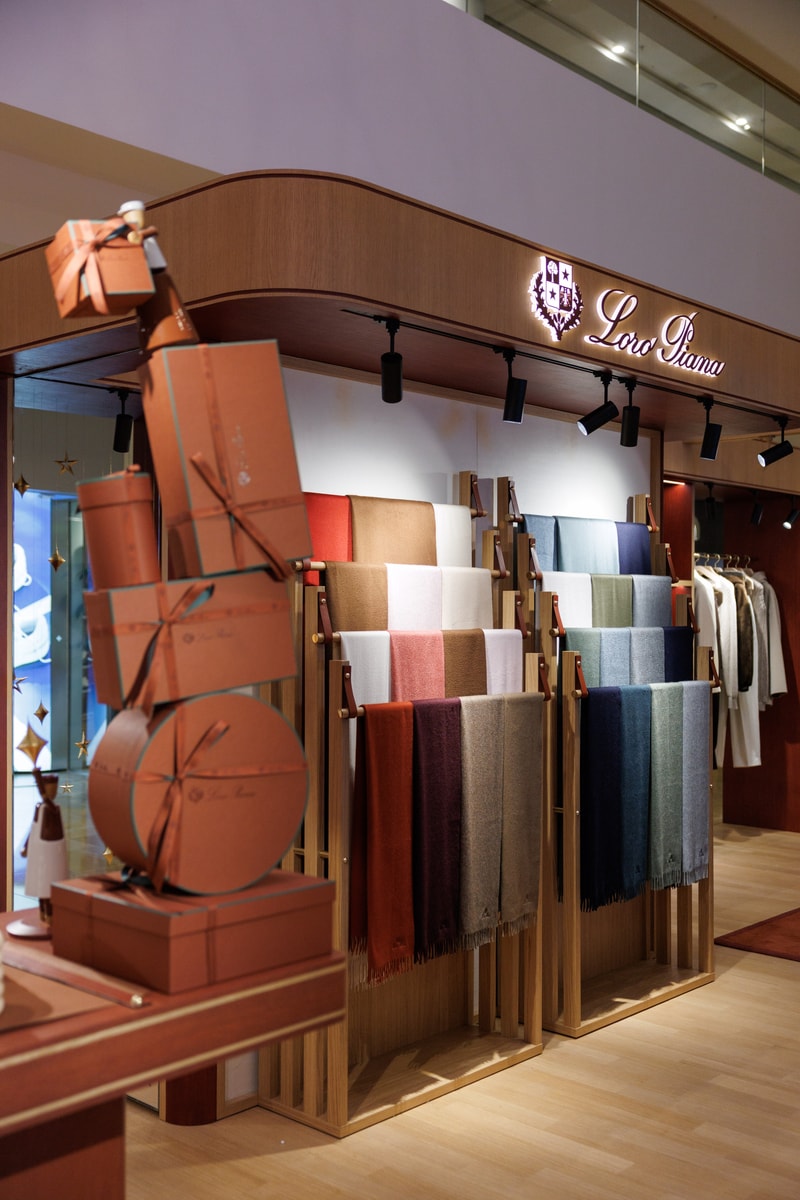 意式奢華贈禮美學：Loro Piana 從獨家刺繡圍巾到首個餐具系列