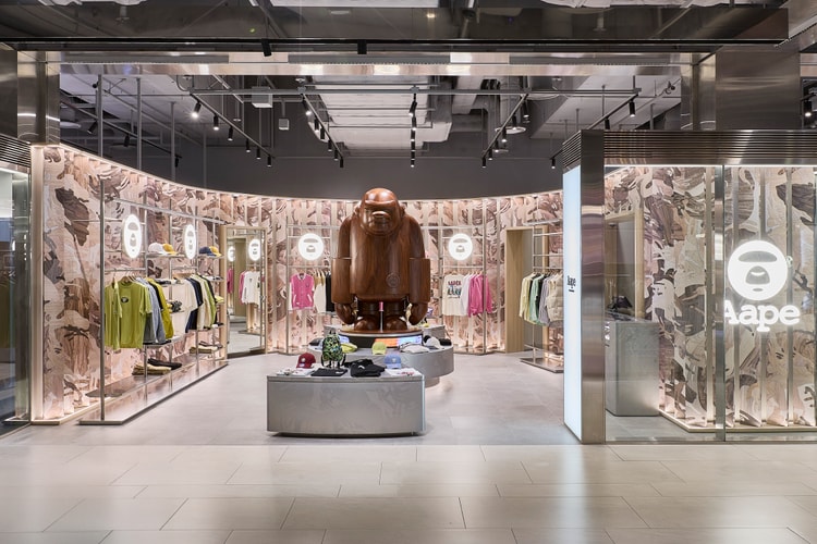 AAPE 正式進軍韓國於 The Hyundai Seoul 開設首間旗艦店