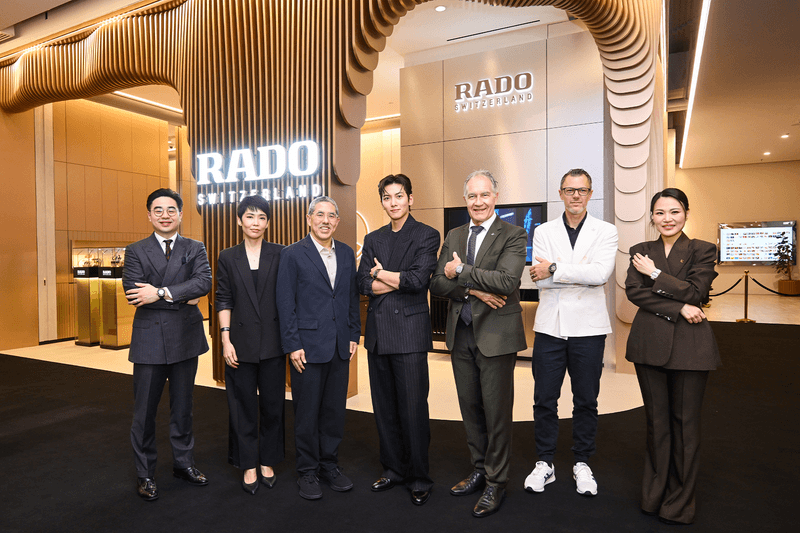 直擊 Rado 瑞士雷達表 x 池昌旭攜手共創 True Square 特別版腕錶曼谷發佈