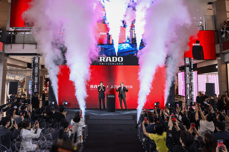 直擊 Rado 瑞士雷達表 x 池昌旭攜手共創 True Square 特別版腕錶曼谷發佈