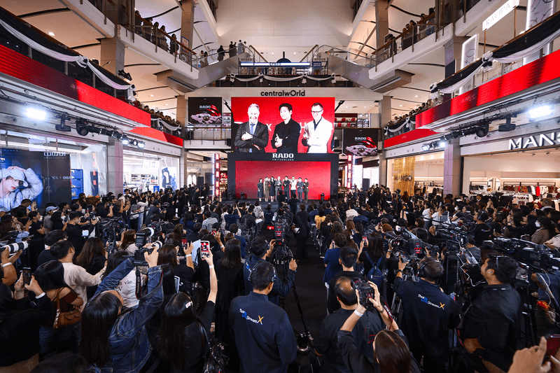 直擊 Rado 瑞士雷達表 x 池昌旭攜手共創 True Square 特別版腕錶曼谷發佈