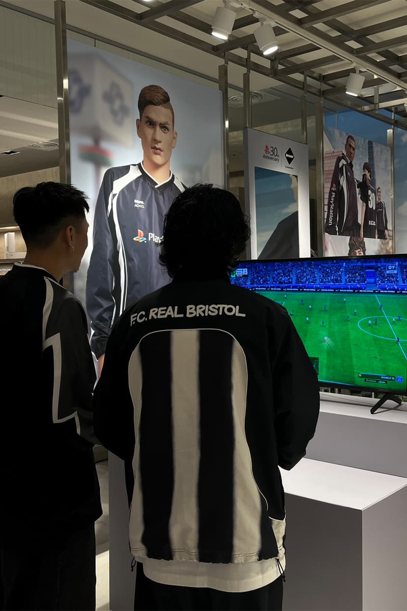 直擊 F.C.Real Bristol x PlayStation 30th 週年台北限定系列 Pop-Up