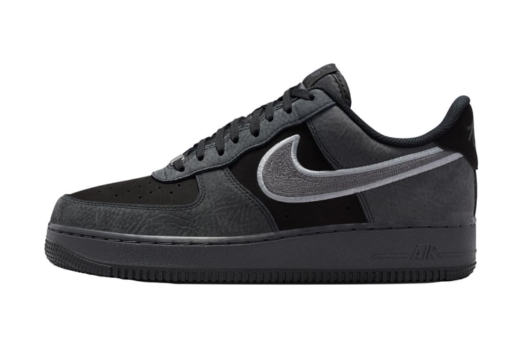 Nike Air Force 1 Low 最新配色「Black/Smoke Gray」率先曝光