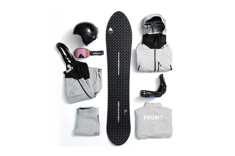 fragment design 為 Burton Snowboards 全新膠囊系列注入街頭美學