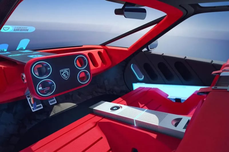 Peugeot Polygon Concept 概念車搭載 Hypersquare，顛覆百年軚盤設計