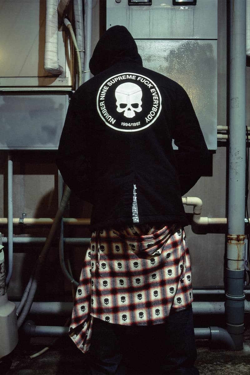 Supreme x Number (N)ine 2025 最新秋冬聯名系列正式登場