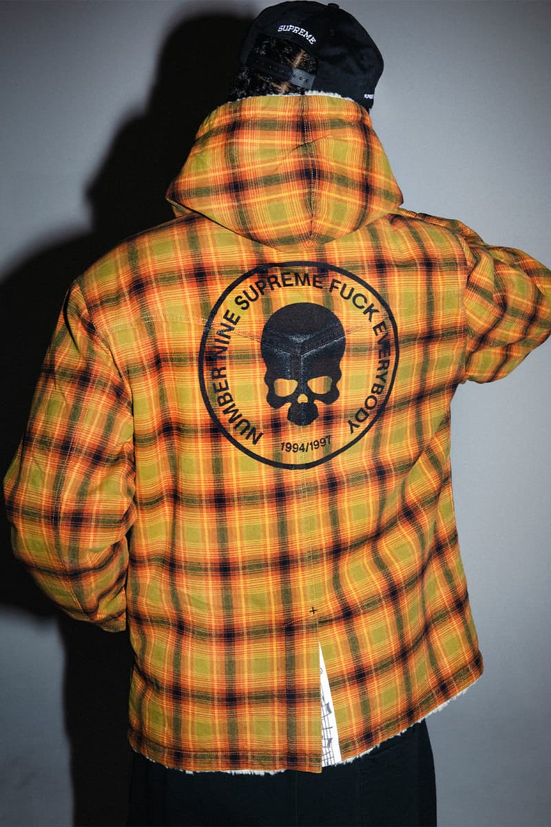 Supreme x Number (N)ine 2025 最新秋冬聯名系列正式登場