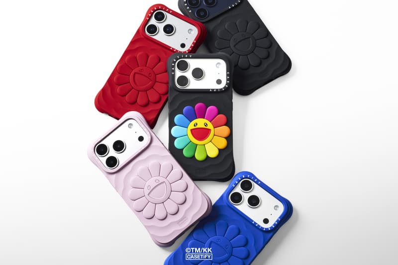 TAKASHI MURAKAMI x CASETiFY 全新聯乘系列「FLOWERS BLOOM」正式發佈