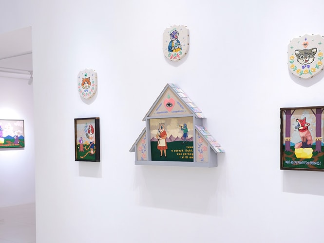 藝術家高木耕一郎於台北 VINS Gallery 舉辦「I Was a Sacred Light」個展