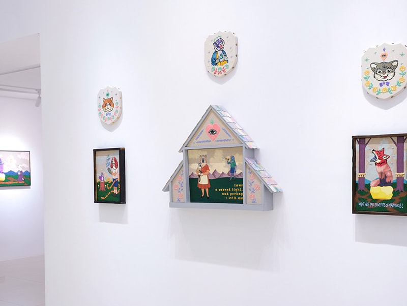 藝術家高木耕一郎於台北 VINS Gallery 舉辦「I Was a Sacred Light」個展