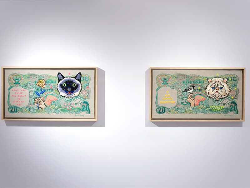 藝術家高木耕一郎於台北 VINS Gallery 舉辦「I Was a Sacred Light」個展