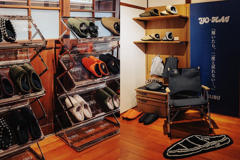 走進日本人氣涼拖品牌 SUBU 台北期間限定店舖