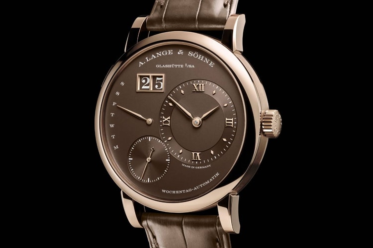 A. Lange & Söhne 推出 HONEYGOLD® 材質 LANGE 1 Daymatic 腕錶