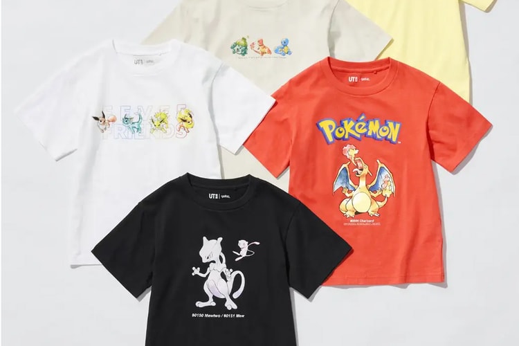 UNIQLO UT 推出全新聯名企劃,慶祝 Pokémon 30 週年紀念系列