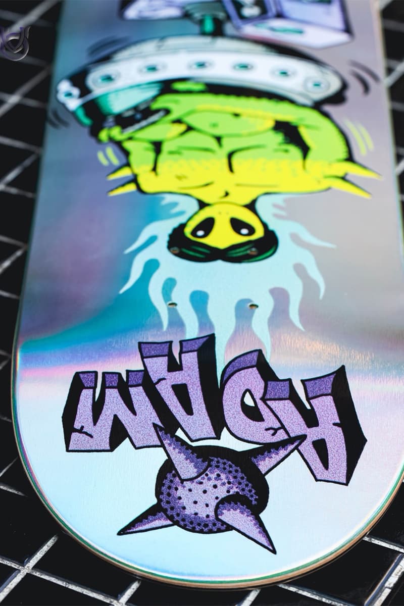 滑板選⼿陳俊安與台灣滑板品牌 Overlord Skateboard 推出專屬選⼿款板⾝