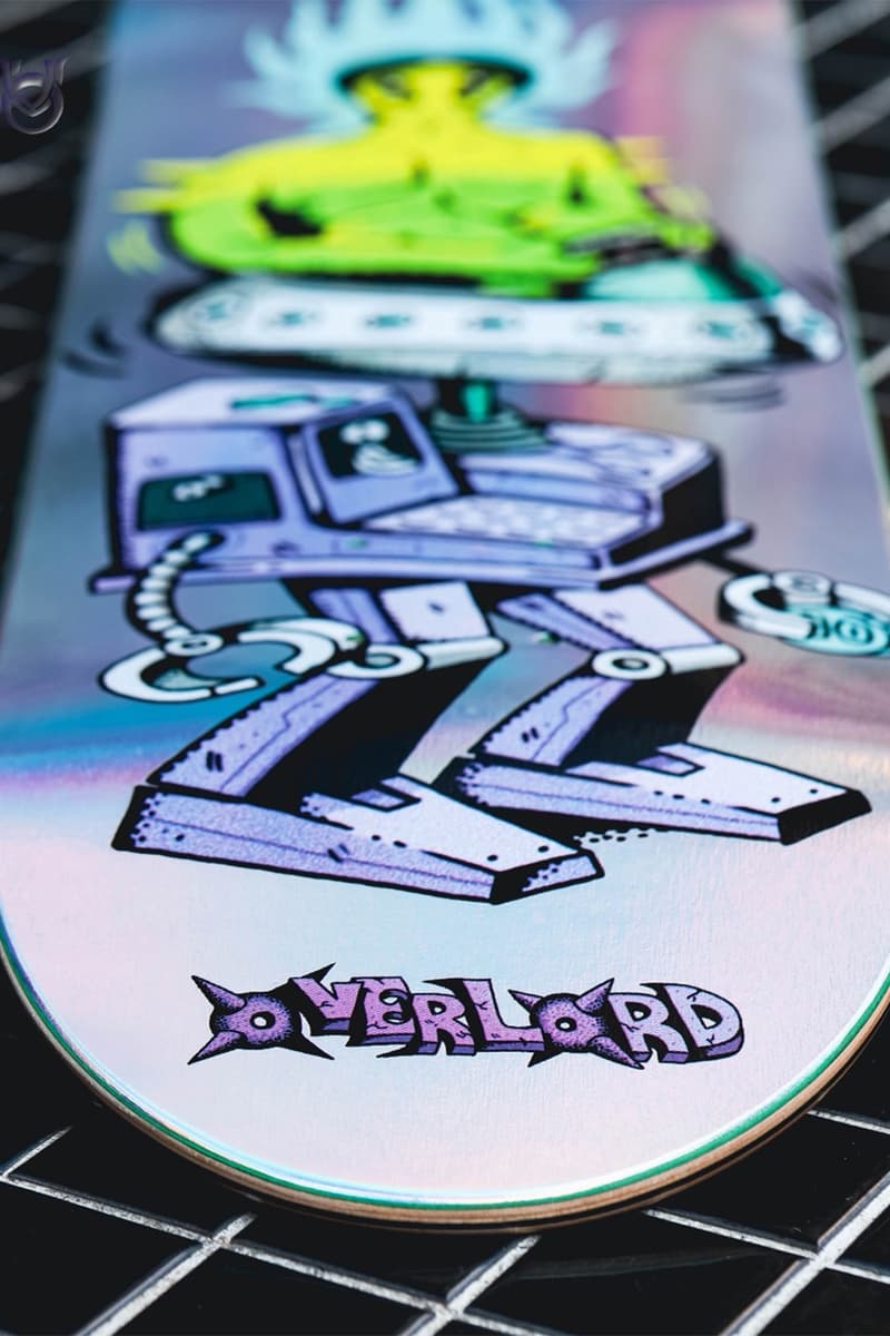 滑板選⼿陳俊安與台灣滑板品牌 Overlord Skateboard 推出專屬選⼿款板⾝