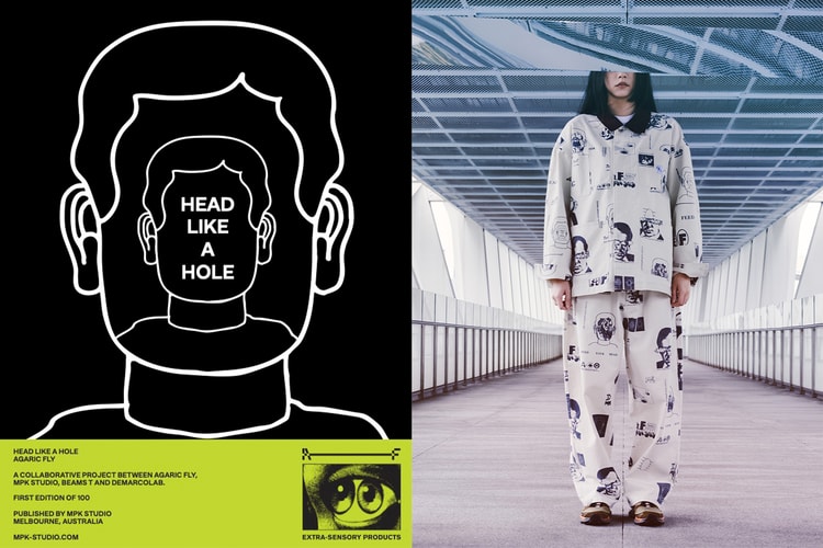 BEAMS T 最新四方聯名企劃「HEAD LIKE A HOLE」正式登場