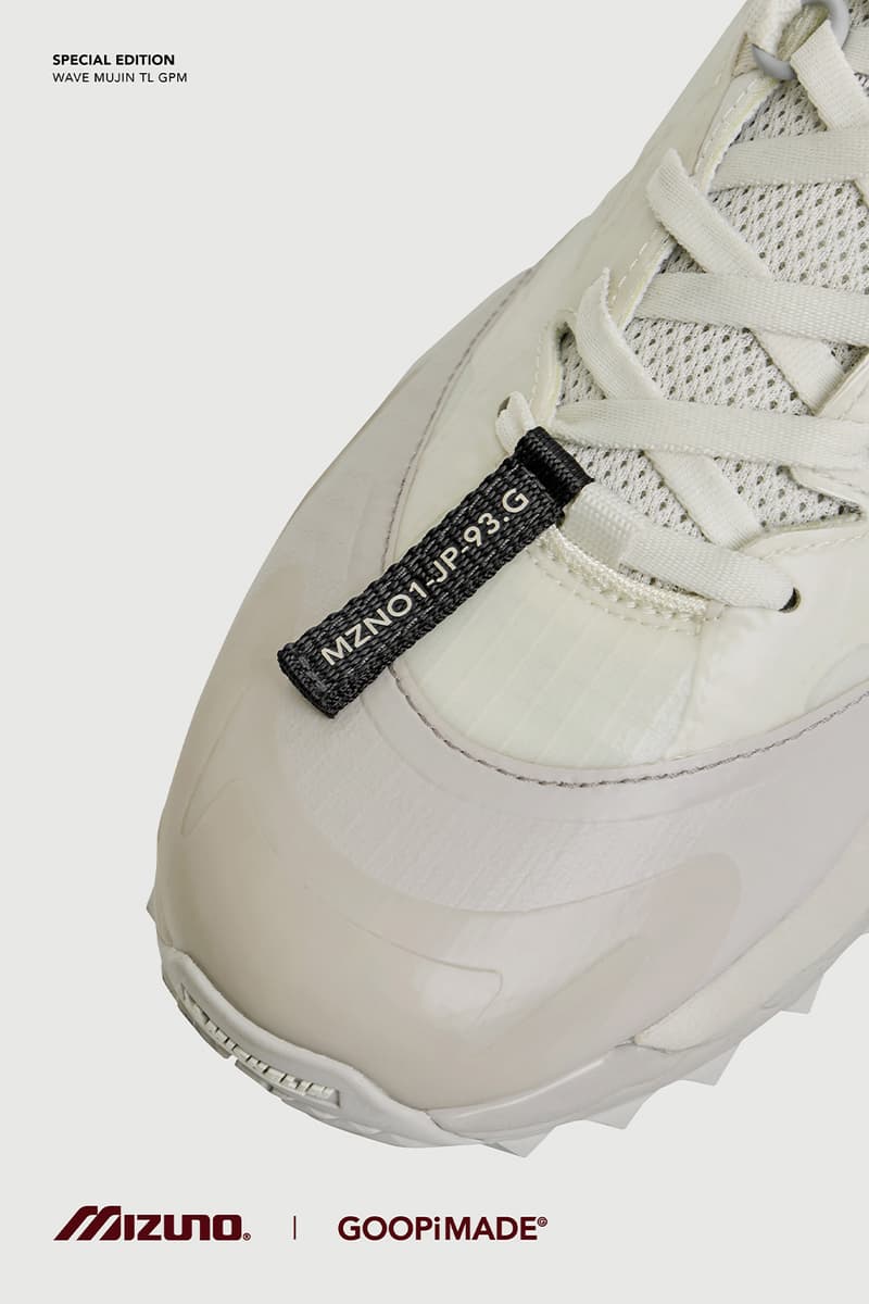 GOOPiMADE x Mizuno WAVE MUJIN TL GPM 特別版聯名鞋款正式登場