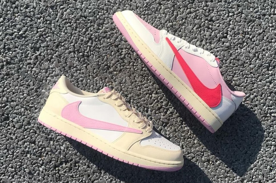 率先近賞即將登場的 Travis Scott x Air Jordan 1「Pink Pack」