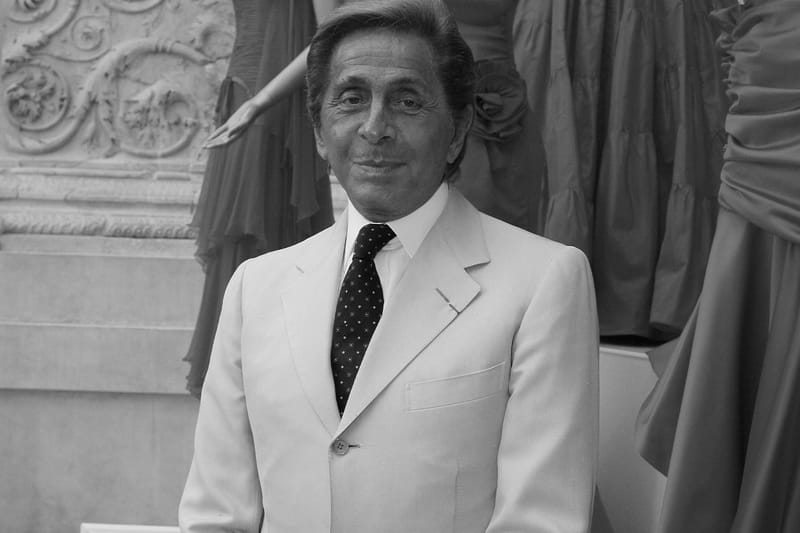 傳奇高訂設計師 Valentino Garavani 逝世，享年 93 歲