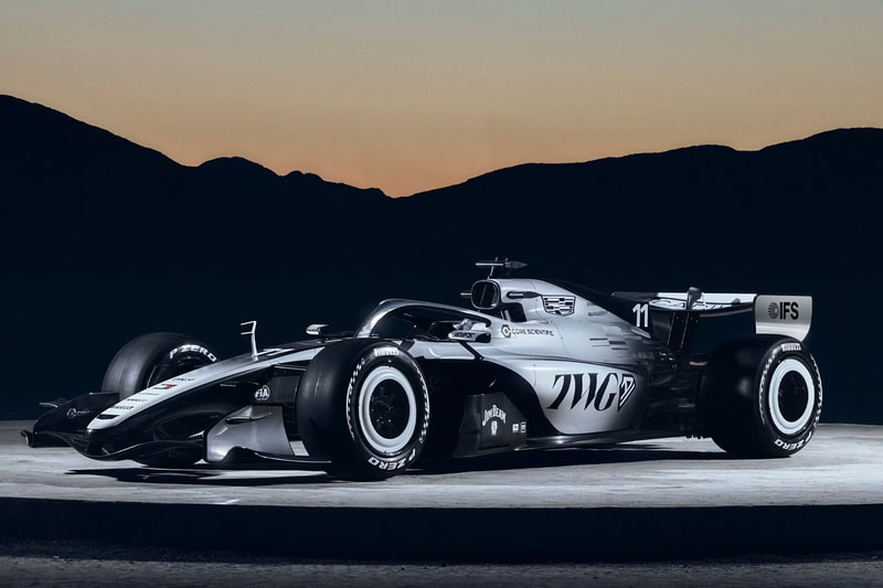 Cadillac Formula 1 Team 公布首款 F1 賽車塗裝，黑白漸層亮相登場