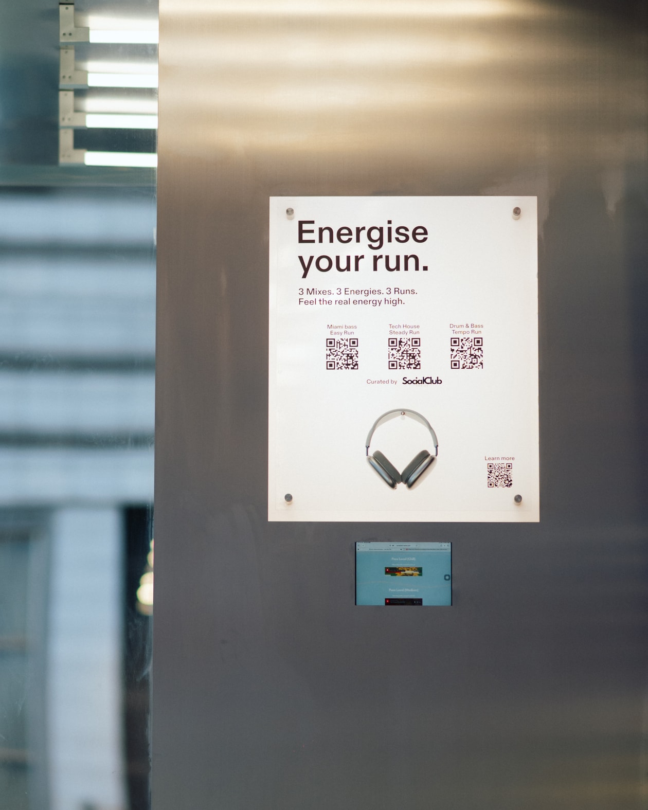 On 破天荒把星光大道化身成 「Real Energy」跑道