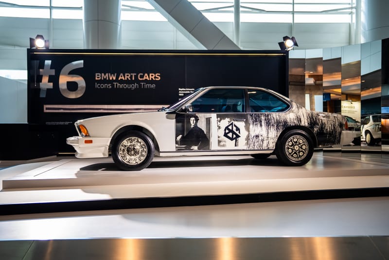 普普藝術先鋒 Robert Rauschenberg 百年誕辰紀念：1986 年 BMW 635CSi 藝術車首度亮相 Art Basel 香港