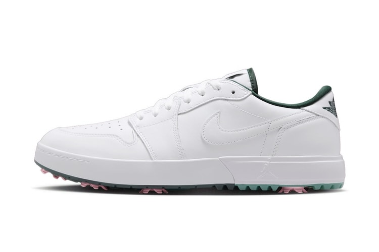 Jordan Brand 以經典格調配上低調撞色,打造 Air Jordan 1 Low Golf「White/Fir」
