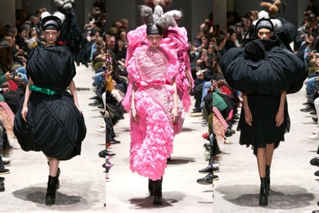 Rei Kawakubo《COMME des GARÇONS》FW26：靜默、陰影與驚喜交織的暗黑大秀