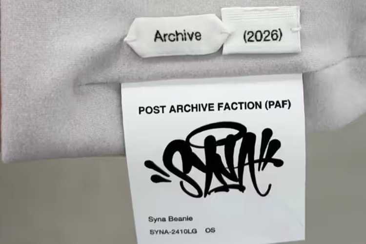 Post Archive Faction 預告聯乘 Central Cee 主理 SYNA WORLD 全新企劃