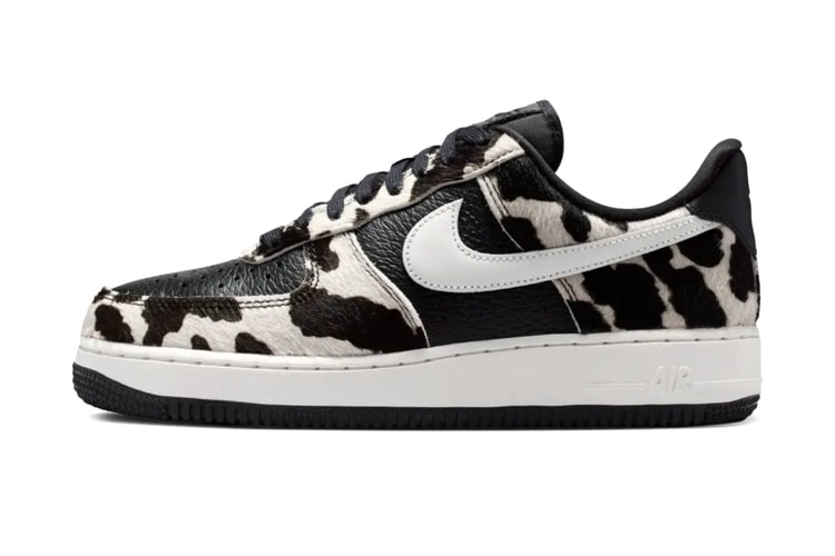 Nike 推出 Air Force 1 Low「Cow Print」乳牛紋新配色