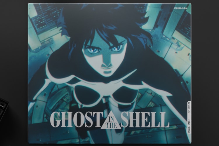 Wallhack 推出高效能《Ghost in the Shell》強化玻璃滑鼠墊與電競手臂袖套