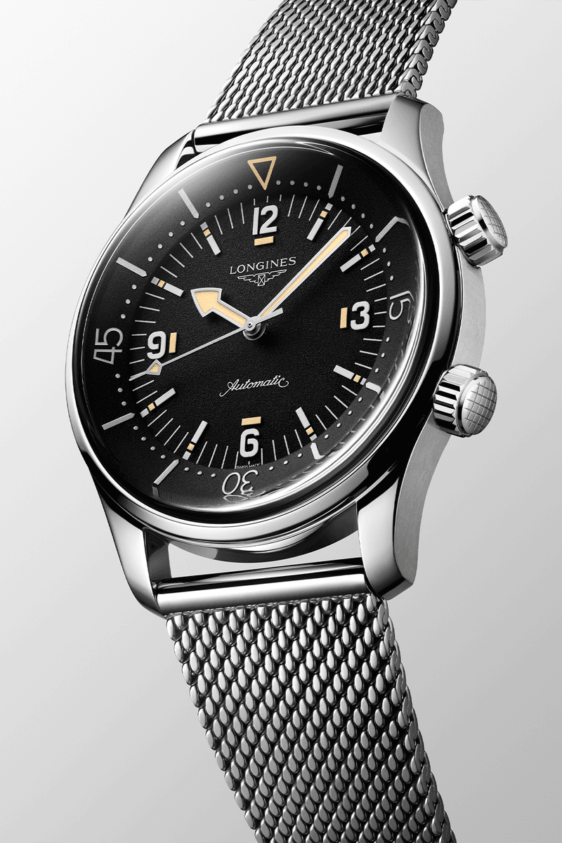 重塑 1959 年深海傳奇：Longines 發表 Legend Diver 59 復古潛水腕錶