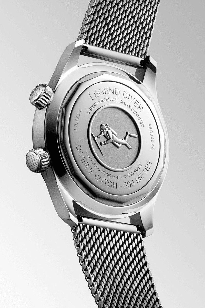 重塑 1959 年深海傳奇：Longines 發表 Legend Diver 59 復古潛水腕錶